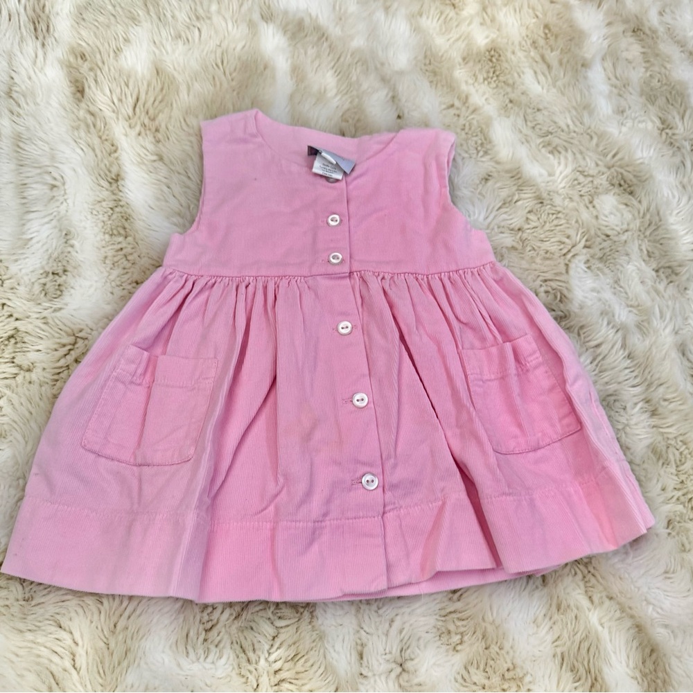 Pink Sleeveless Kids Dress